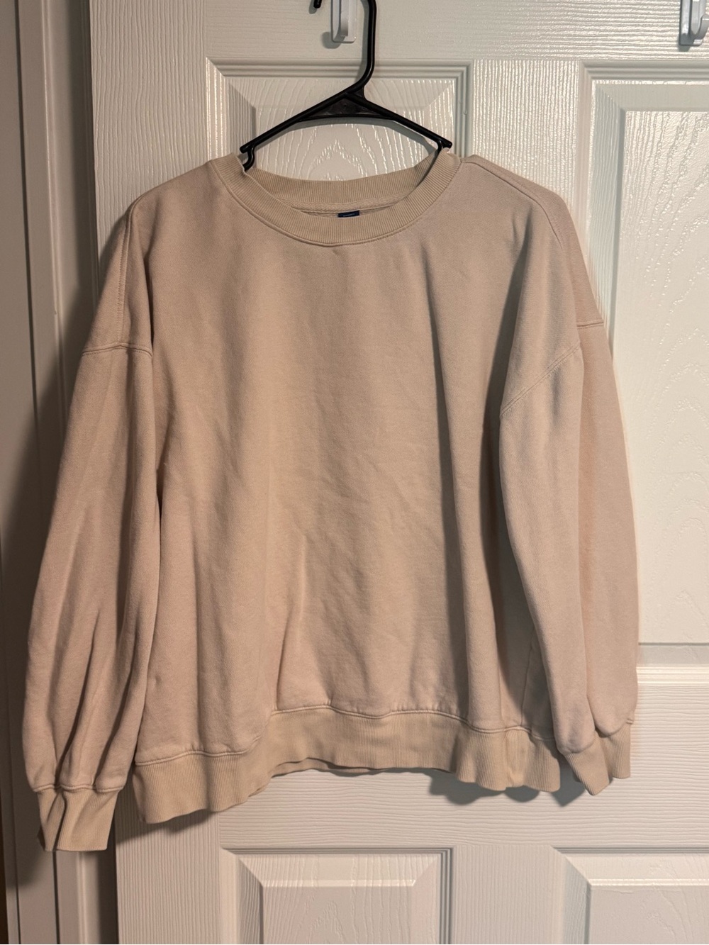 Old Navy Cream Crewneck Sweater
